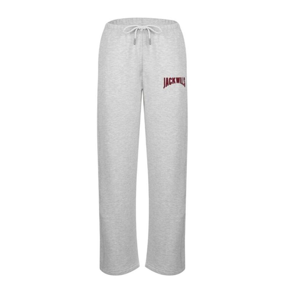 Jack Wills Womens/Ladies Varsity Sweatpants / Ice Marl